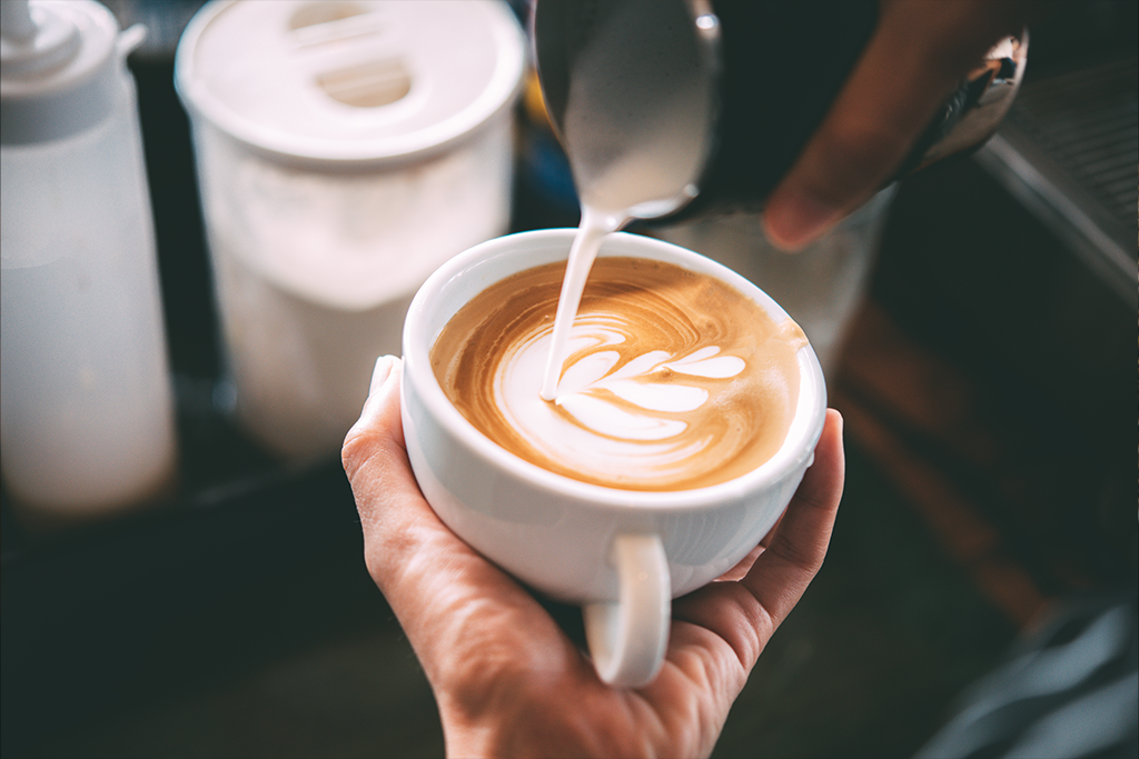 Latte, a type of coffee beverage