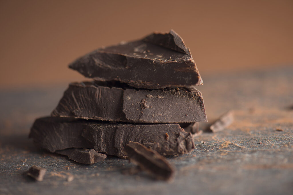 chocolate chunks, natural dark chocolate flavor