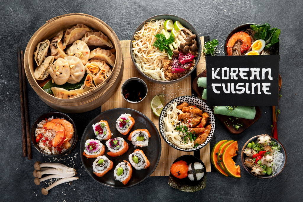 Korean food, natural functional postbiotic ingredients